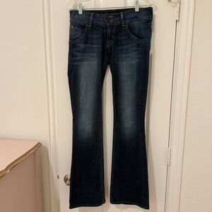 Hudson low rise bootcut jeans